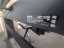Load image into Gallery viewer, CASIO CDP-S160BK CDP-S160 with dedicated stand, pedals, stool bnib stock #25323