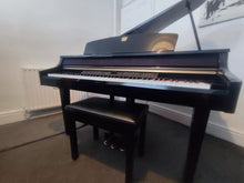 Load image into Gallery viewer, Yamaha Clavinova CLP-265GP in polished glossy black + stool. stock number 25350