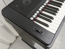Load image into Gallery viewer, Yamaha DGX-660 black portable grand piano keyboard and stand stock #24011