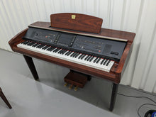 Load image into Gallery viewer, YAMAHA CLAVINOVA CVP-307 DIGITAL PIANO ARRANGER + STOOL IN MAHOGANY STOCK #23136