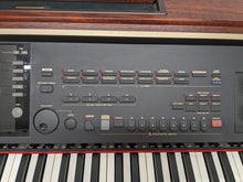 Load image into Gallery viewer, YAMAHA CLAVINOVA CVP-307 DIGITAL PIANO ARRANGER + STOOL IN MAHOGANY STOCK #23136