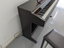 Load image into Gallery viewer, Yamaha Clavinova CLP-130 Digital Piano and stool in dark rosewood stock #23161