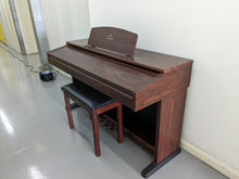 Load image into Gallery viewer, Yamaha Clavinova CVP-103 Digital Piano and stool in mahogany stock nr 23163
