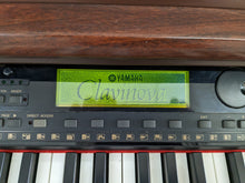 Load image into Gallery viewer, Yamaha Clavinova CVP-103 Digital Piano and stool in mahogany stock nr 23163