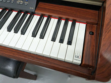 Load image into Gallery viewer, YAMAHA CLAVINOVA CLP-270 DIGITAL PIANO + STOOL IN MAHOGANY stock nr 23165