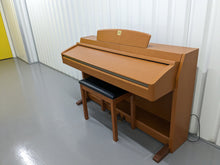 Load image into Gallery viewer, Yamaha Clavinova CLP-240 Digital Piano and stool in cherry wood stock nr 23164