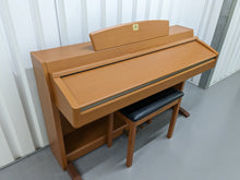 Load image into Gallery viewer, Yamaha Clavinova CLP-240 Digital Piano and stool in cherry wood stock nr 23164
