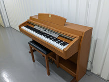 Load image into Gallery viewer, Yamaha Clavinova CLP-240 Digital Piano and stool in cherry wood stock nr 23164