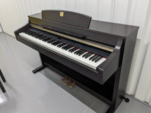 Load image into Gallery viewer, Yamaha Clavinova CLP-340 Digital Piano and stool in rosewood stock # 23169