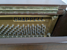 Load image into Gallery viewer, Chappell antique upright acoustic piano in mahogany finish stock #23175