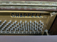 Load image into Gallery viewer, Chappell antique upright acoustic piano in mahogany finish stock #23175