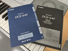 Load image into Gallery viewer, Yamaha DGX-640 88 Key Weighted Keys Portable Grand, stand +3 pedal stock # 23190