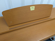 Load image into Gallery viewer, Yamaha Clavinova CLP-320 Digital Piano and stool in cherry wood, stock no 23182