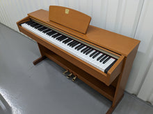 Load image into Gallery viewer, Yamaha Clavinova CLP-320 Digital Piano and stool in cherry wood, stock no 23182