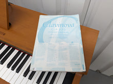 Load image into Gallery viewer, Yamaha Clavinova CLP-320 Digital Piano and stool in cherry wood, stock no 23182