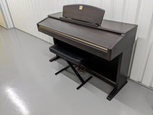 Load image into Gallery viewer, Yamaha Clavinova CLP-130 Digital Piano and stool in dark rosewood stock #23185