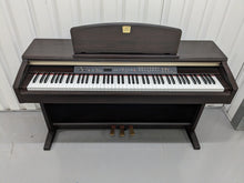 Load image into Gallery viewer, Yamaha Clavinova CLP-130 Digital Piano and stool in dark rosewood stock #23185