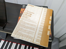 Load image into Gallery viewer, Yamaha Clavinova CLP-130 Digital Piano and stool in dark rosewood stock #23185