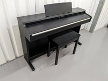 Load image into Gallery viewer, Kawai KDP110 digital piano and stool in satin black finish stock number 23191