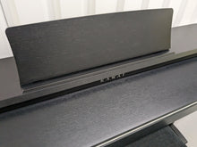 Load image into Gallery viewer, Kawai KDP110 digital piano and stool in satin black finish stock number 23191