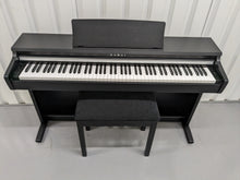 Load image into Gallery viewer, Kawai KDP110 digital piano and stool in satin black finish stock number 23191