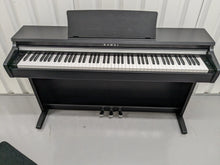 Load image into Gallery viewer, Kawai KDP110 digital piano and stool in satin black finish stock number 23191