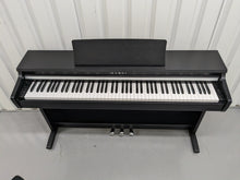 Load image into Gallery viewer, Kawai KDP110 digital piano and stool in satin black finish stock number 23191