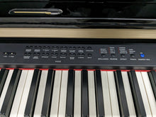 Load image into Gallery viewer, YAMAHA CLAVINOVA CLP-370PE DIGITAL PIANO + STOOL IN GLOSSY BLACK stock nr 23186