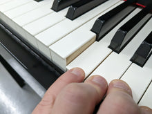 Load image into Gallery viewer, YAMAHA CLAVINOVA CLP-370PE DIGITAL PIANO + STOOL IN GLOSSY BLACK stock nr 23186