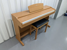 Load image into Gallery viewer, Yamaha Arius YDP-131 Digital Piano and stool cherry wood finish stock nr 23187