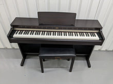 Load image into Gallery viewer, Yamaha Arius YDP-162 Digital Piano in rosewood, clavinova keyboard stock # 23183