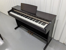 Load image into Gallery viewer, Yamaha Arius YDP-162 Digital Piano in rosewood, clavinova keyboard stock # 23183