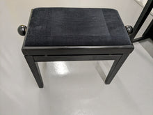Load image into Gallery viewer, Yamaha Clavinova CLP-440 Digital Piano and stool in satin black stock no 23189
