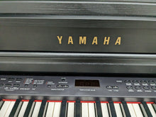 Load image into Gallery viewer, Yamaha Clavinova CLP-440 Digital Piano and stool in satin black stock no 23189