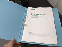 Load image into Gallery viewer, Yamaha Clavinova CLP-440 Digital Piano and stool in satin black stock no 23189