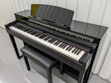 Load image into Gallery viewer, Yamaha Clavinova CLP-440PE Digital Piano polished ebony glossy black stock 23184