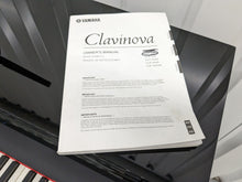 Load image into Gallery viewer, Yamaha Clavinova CLP-440PE Digital Piano polished ebony glossy black stock 23184