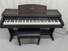 Load image into Gallery viewer, Yamaha Clavinova CLP-820 Digital Piano and stool weighted keys stock nr 23179