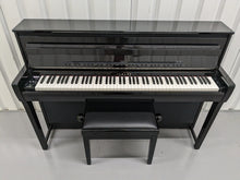Load image into Gallery viewer, Yamaha Clavinova CLP-685PE Digital Piano polished ebony glossy black stock 23193