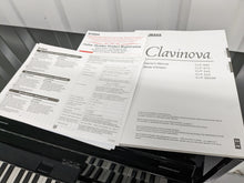 Load image into Gallery viewer, Yamaha Clavinova CLP-685PE Digital Piano polished ebony glossy black stock 23193