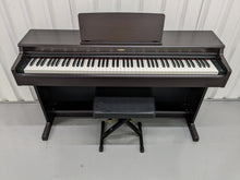 Load image into Gallery viewer, Yamaha Arius YDP-164 Digital Piano in rosewood, clavinova keyboard stock # 23203