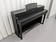 Load image into Gallery viewer, Yamaha Clavinova CLP-635 CLP-635B Digital Piano in satin black stock # 23202
