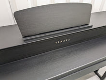 Load image into Gallery viewer, Yamaha Clavinova CLP-635 CLP-635B Digital Piano in satin black stock # 23202