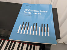 Load image into Gallery viewer, Yamaha Clavinova CLP-635 CLP-635B Digital Piano in satin black stock # 23202