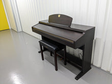 Load image into Gallery viewer, Yamaha Clavinova CLP-920 Digital Piano and stool in dark rosewood stock nr 23195