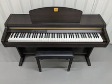Load image into Gallery viewer, Yamaha Clavinova CLP-920 Digital Piano and stool in dark rosewood stock nr 23195