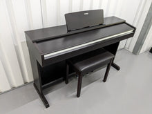Load image into Gallery viewer, Yamaha Arius YDP-142 Digital Piano and stool in dark rosewood stock #23218