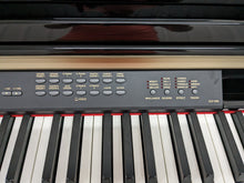 Load image into Gallery viewer, Yamaha Clavinova CLP-230PE piano +stool polished ebony glossy black stock # 23220