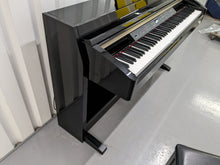 Load image into Gallery viewer, Yamaha Clavinova CLP-230PE piano +stool polished ebony glossy black stock # 23220