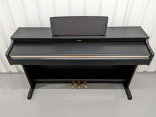 Load image into Gallery viewer, Yamaha Arius YDP-162 Digital Piano satin black clavinova keyboard stock #23217